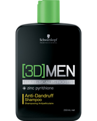 3D Men Anti-Dandruff Shampoo 250ml