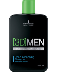 3D Men Deep Cleansing Shampoo 250ml