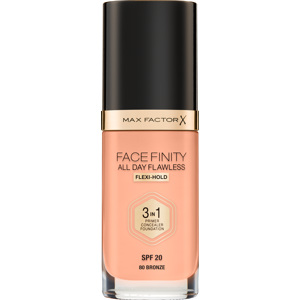 Facefinity All Day Flawless Foundation, 80 Bronze