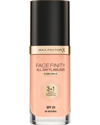 Facefinity All Day Flawless Foundation, 50 Natural