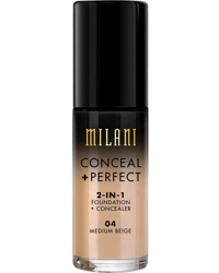 Conceal+Perfect 2-In-1 Foundation+Concealer, 30ml, Light Nat, Milani