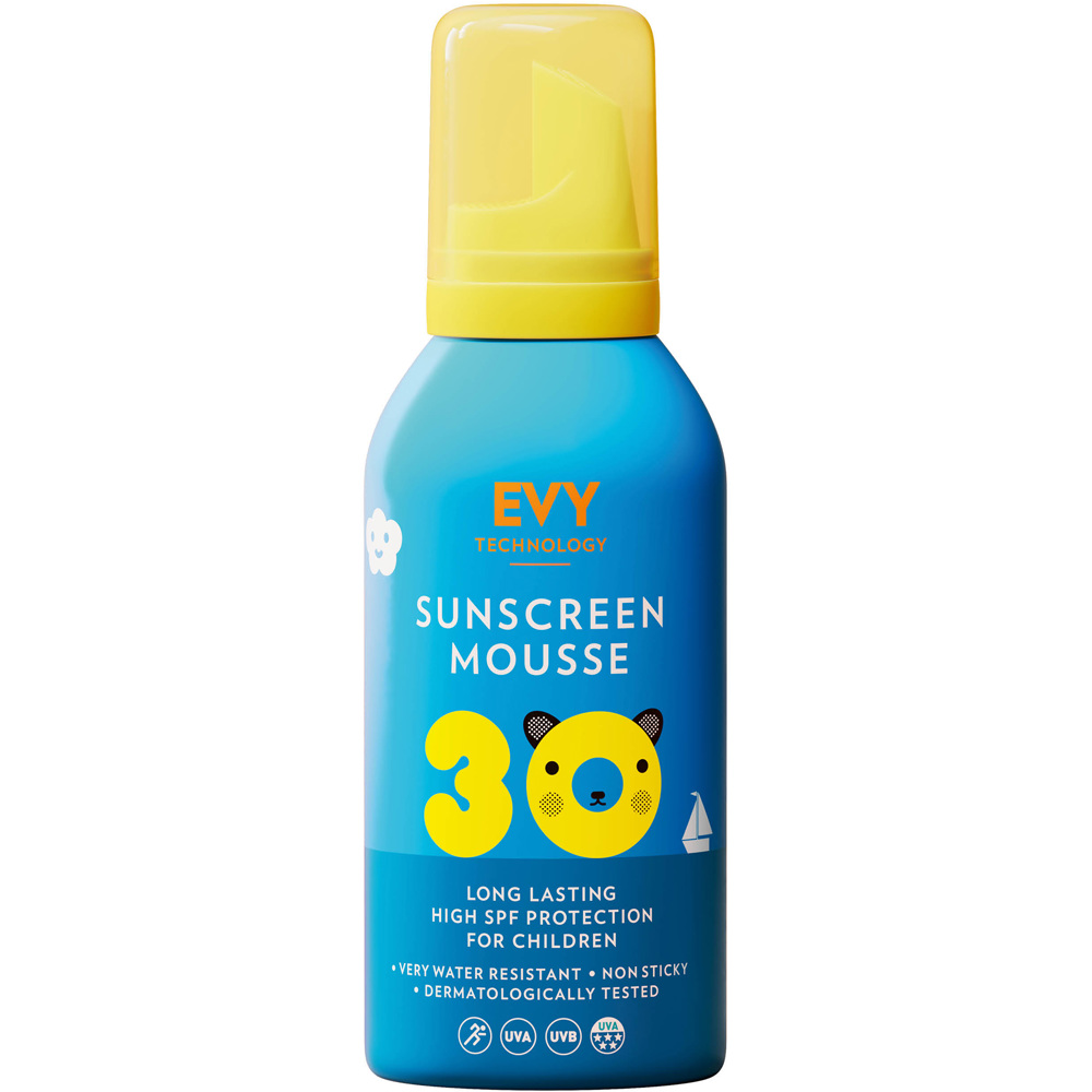 Sunscreen Mousse SPF30, KIDS Face And Body, 150ml