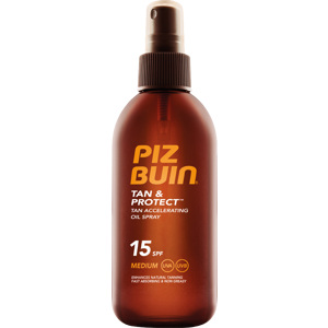 Tan & Protect- Tan Accelerating Oil Spray SPF15, 150ml
