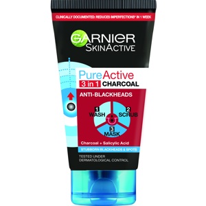Pure Active 3in1 Charcoal, 150ml