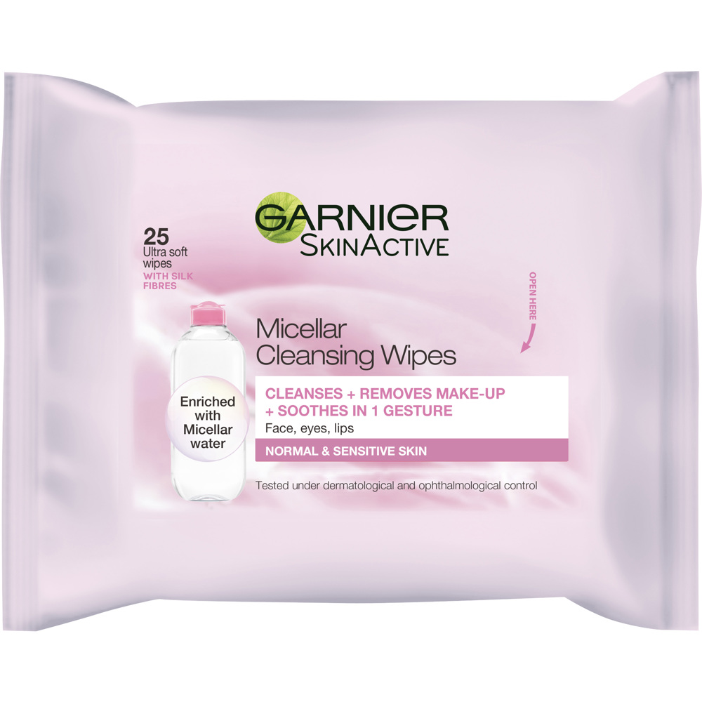 Cleansing Wipes Micellar, 25-Pack