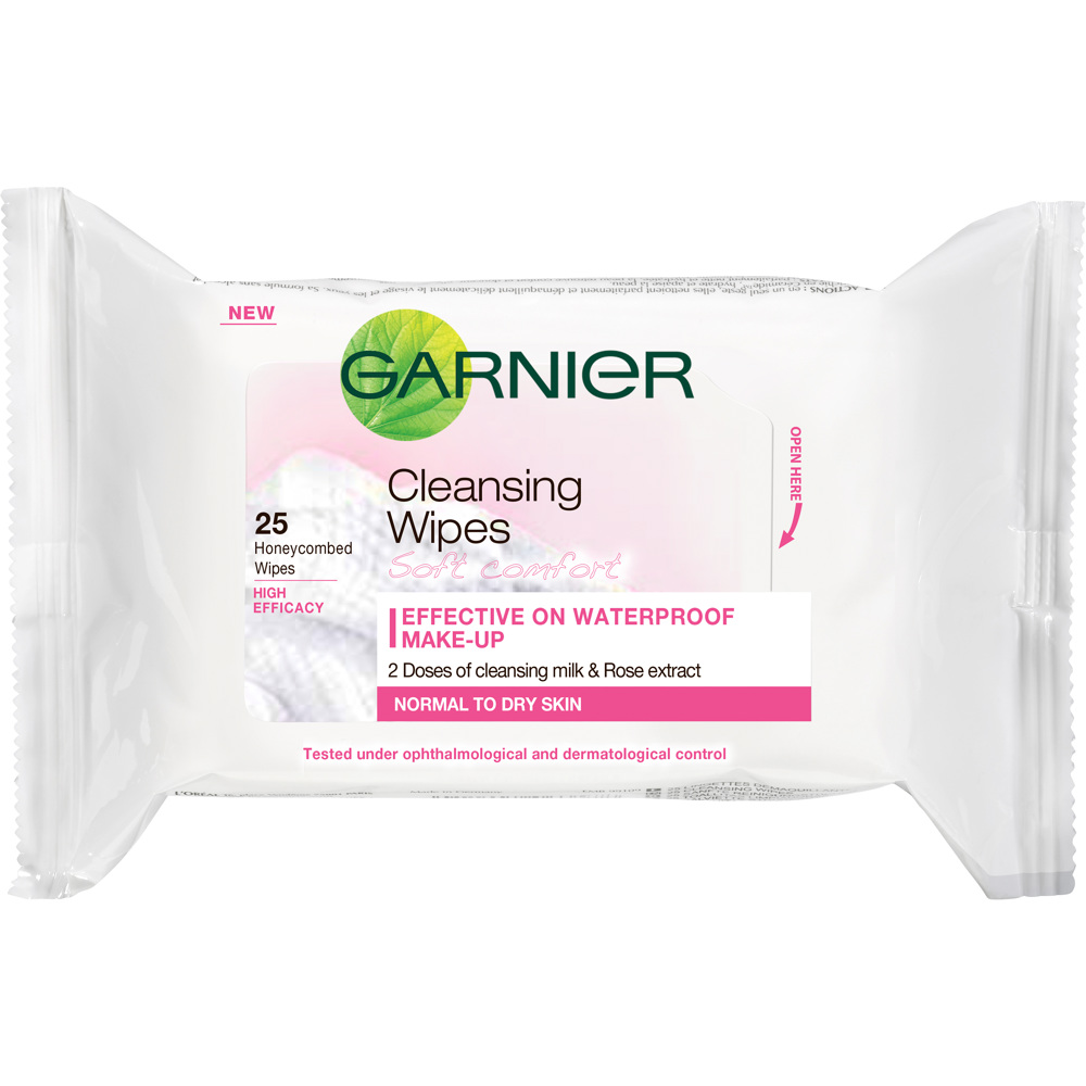 Cleansing Wipes (Dry Skin), 25-Pack