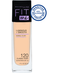 Fit Me Luminous + Smooth Foundation 30ml, Classic Ivory