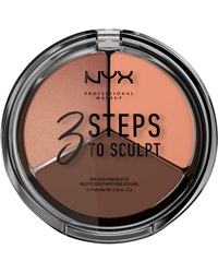 3 Steps to Sculpt, Deep, NYX Professional Makeup