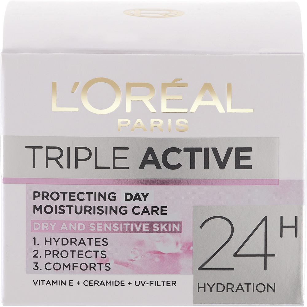 Triple Active Moisturising Cream (Dry/Sens), 50ml