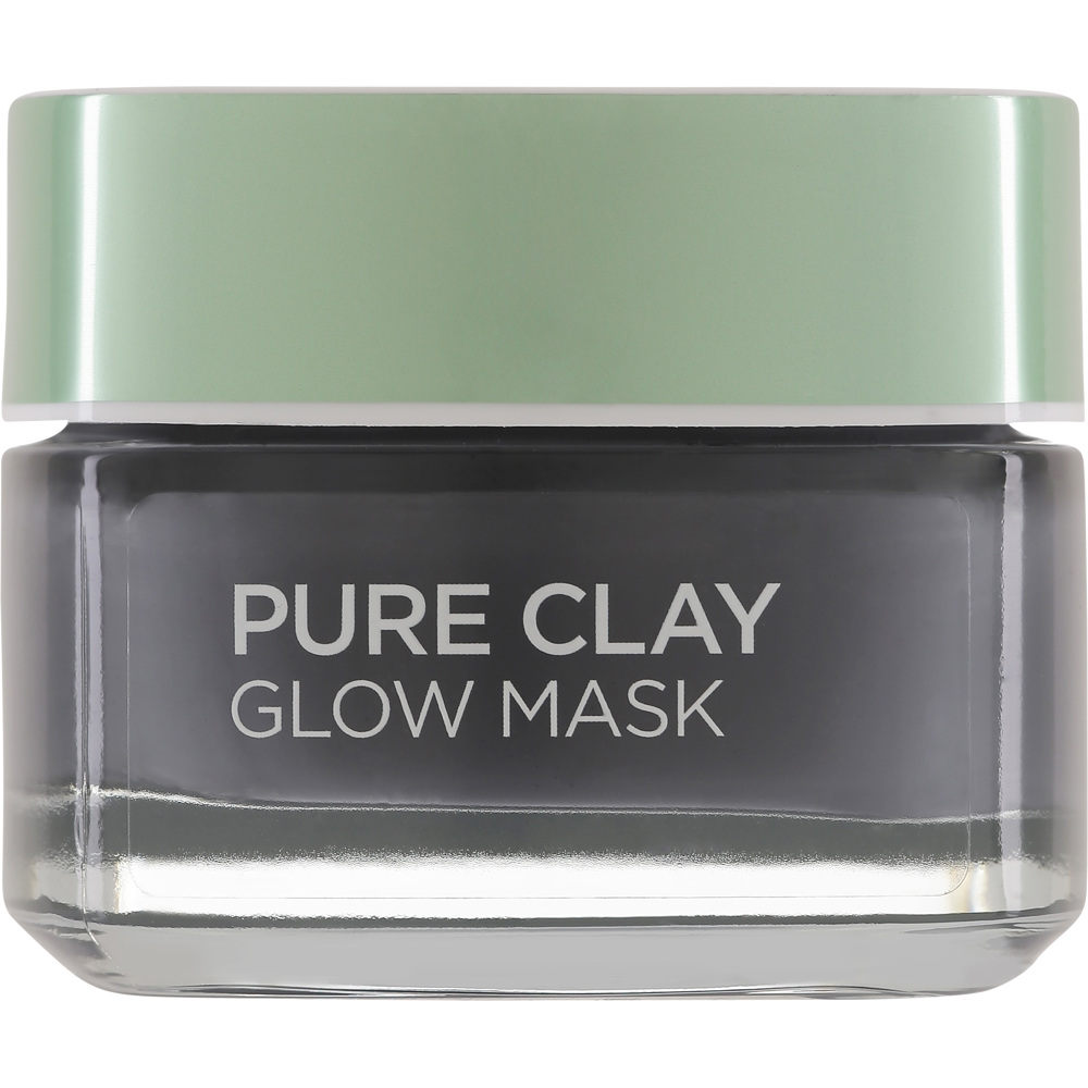 Pure Clay Glow Mask - Charcoal 50ml