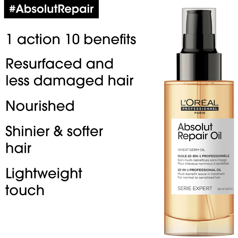 Absolute Repair 10-in-1 Professionnel Oil, 90ml