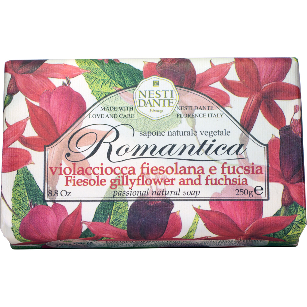 Romantica Gillyflower & Fuchsia Soap, 250g
