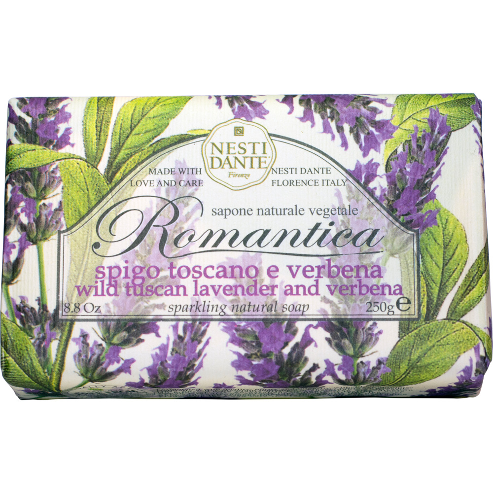 Romantica Wild Tuscan Lavender & Verbena Soap, 250g