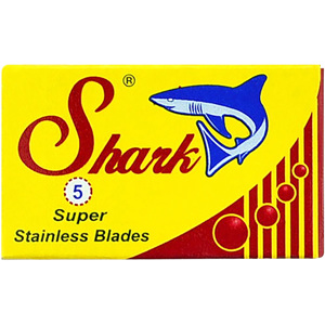 Shark Double Edge Razor Blades, 5-Pack