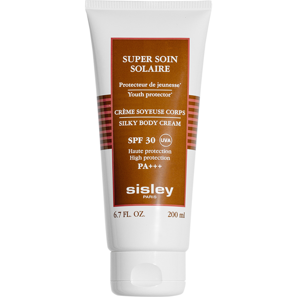 Super Soin Solaire Silky Body Cream SPF30, 200ml