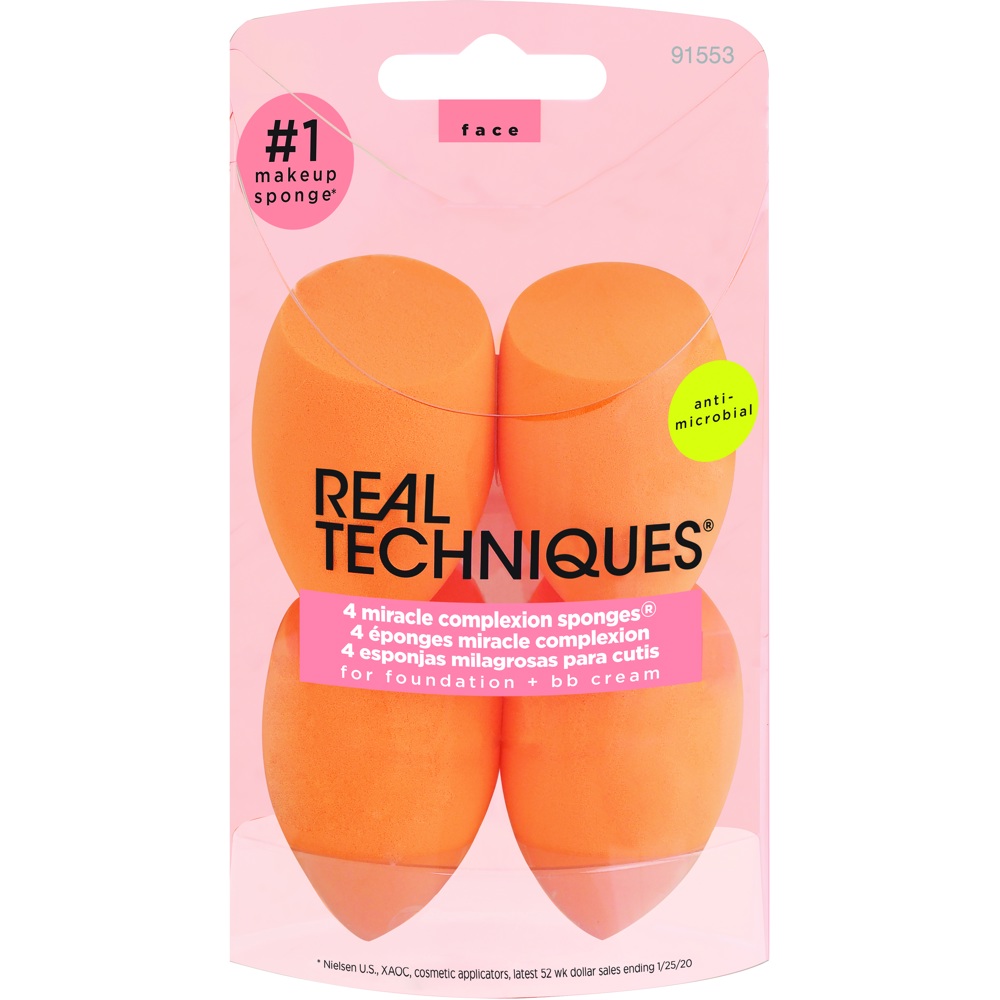 Miracle Complexion Sponge, 4-Pack