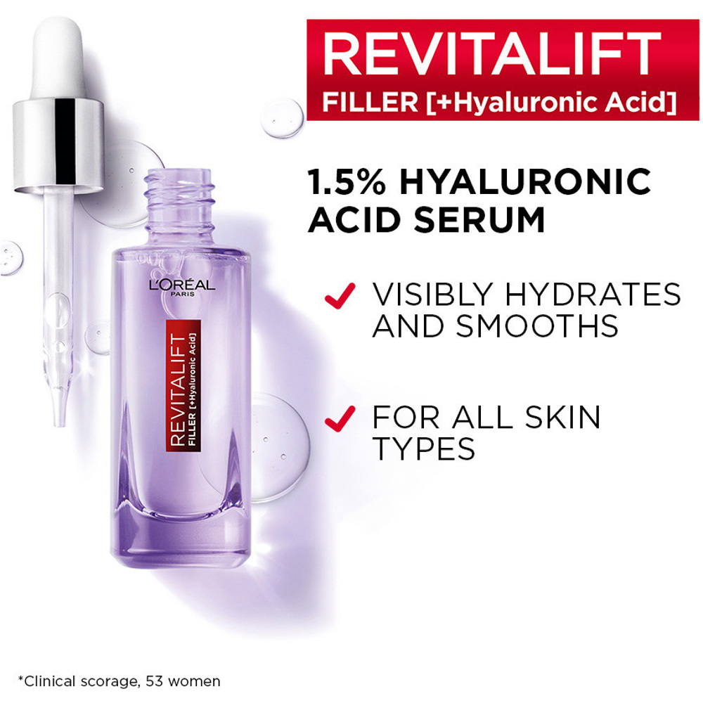 Revitalift Filler Skin Revolumising Serum, 30ml