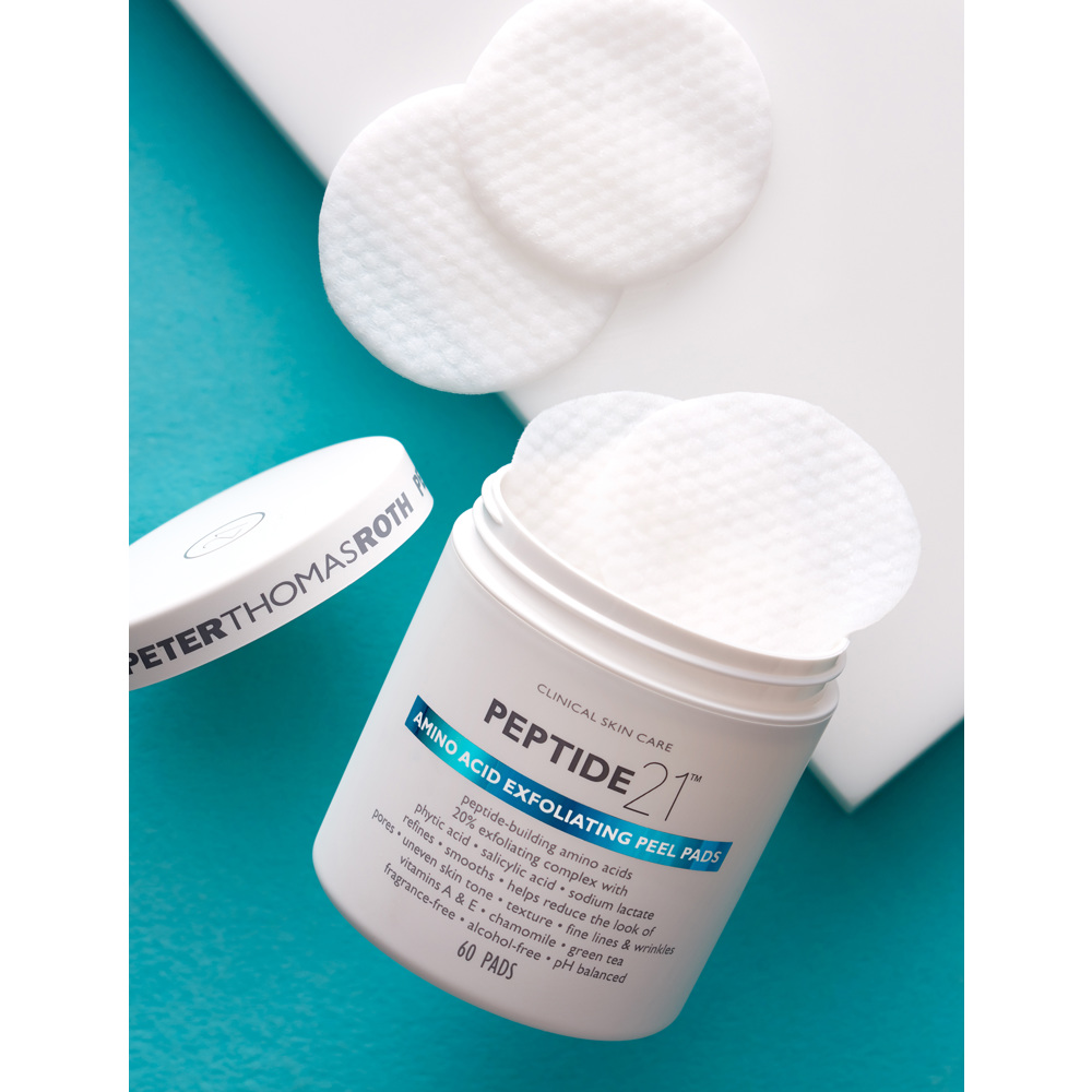 Peptide 21 Exfoliating Peel Pads, 60-Pack