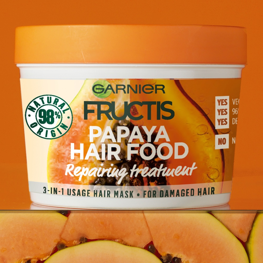 Hair Food Mask Papaya, 390ml