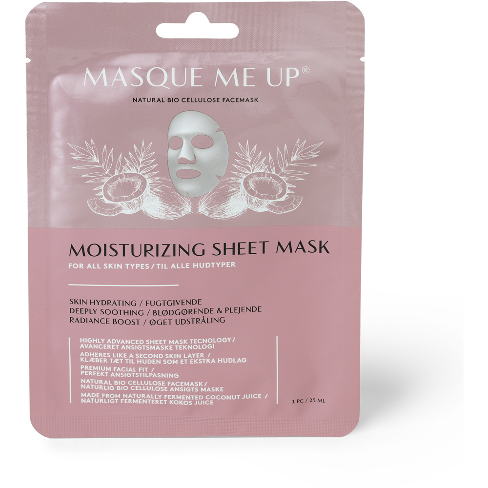 Bio Cellulose Moist Face Mask, 1-Pack