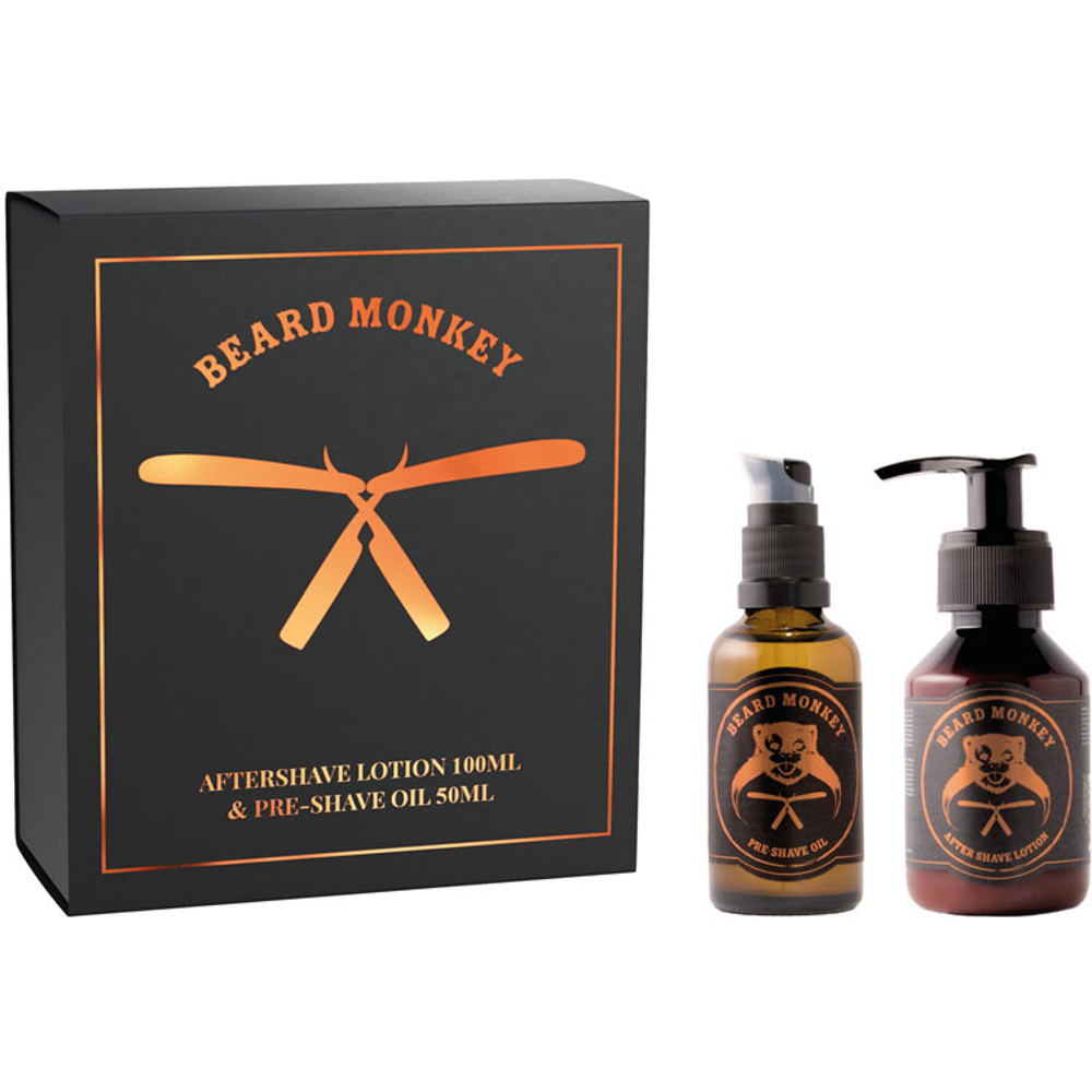 Shave Set, Aftershave Lotion 100ml +Pre-shave Oil 50ml