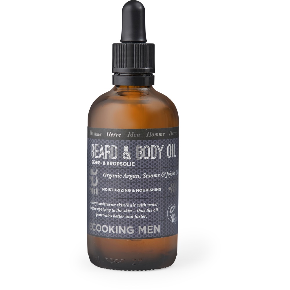 Ecooking Men Beard & Body Oil, 100ml