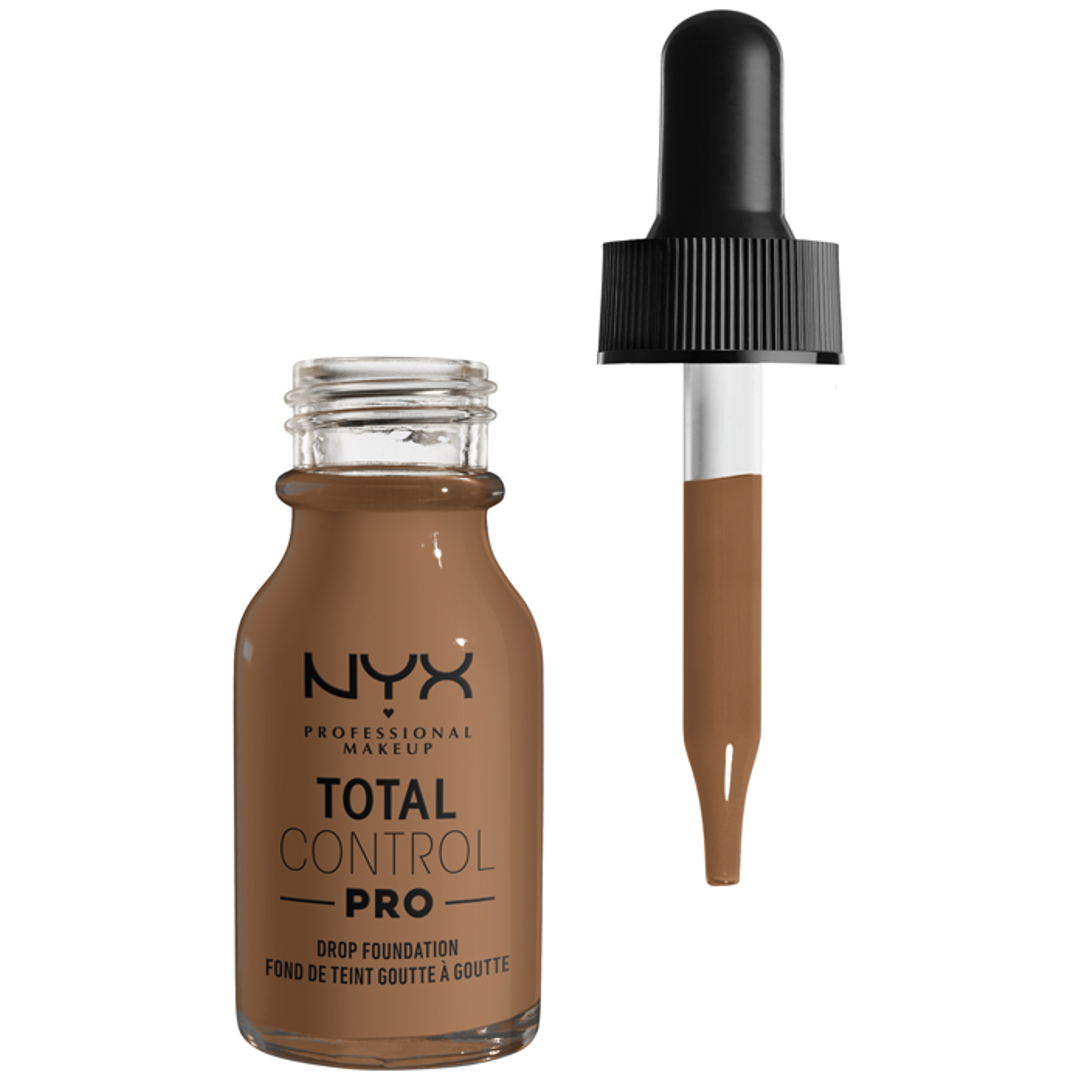 NYX Total Control Pro Drop Foundation, Mahogany dam foundation