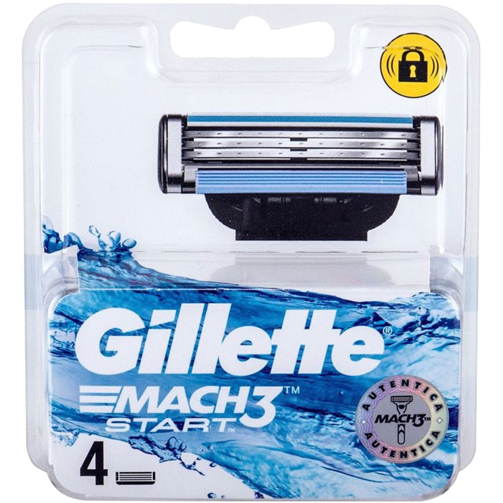 Gillette Mach3 Start Refill 4PCS
