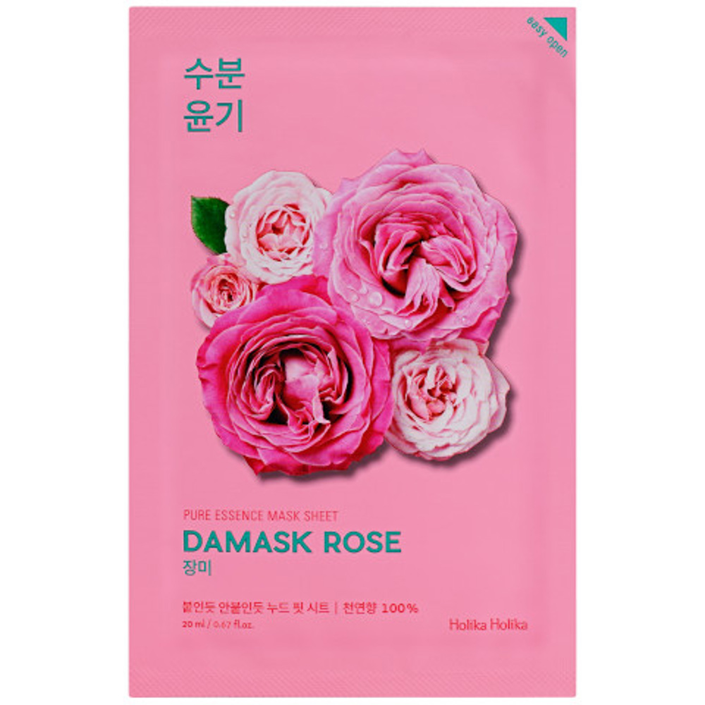 Pure Essence Mask Sheet - Damask Rose, 20ml