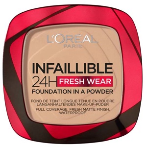 Infaillible 24H Fresh Wear Powder Foundation, 130 True Beige
