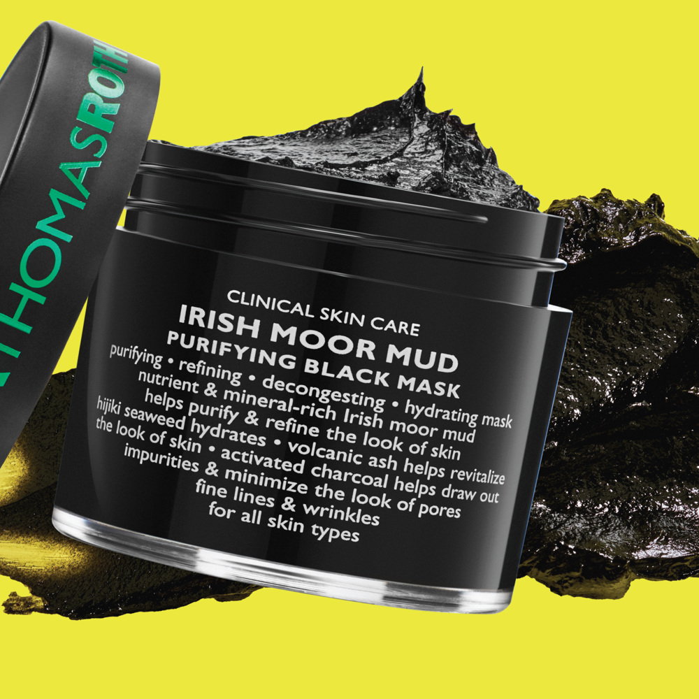 Irish Moor Mud Purifying Black Mask, 50ml