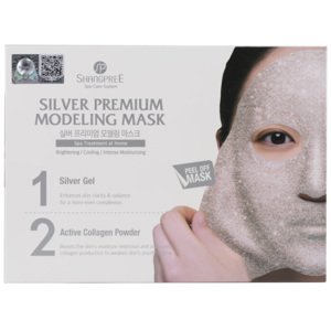 Silver Premium Modeling Mask, 5-Pack