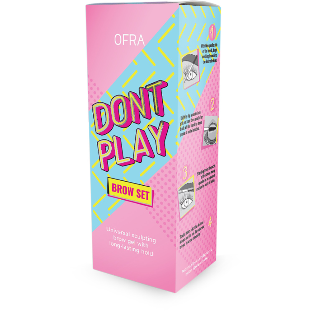 Don’t Play Brow Gel Set - Eyebrow gel set