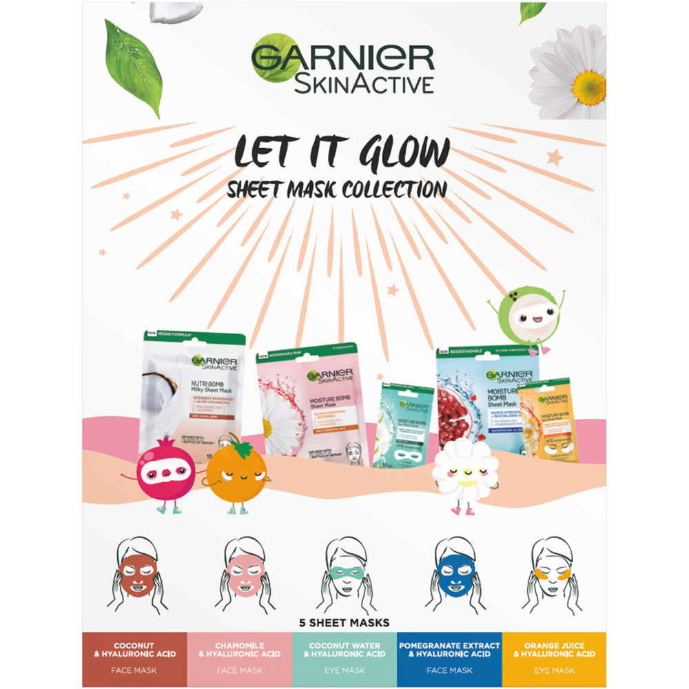 Let It Glow Tissue Mask Collection