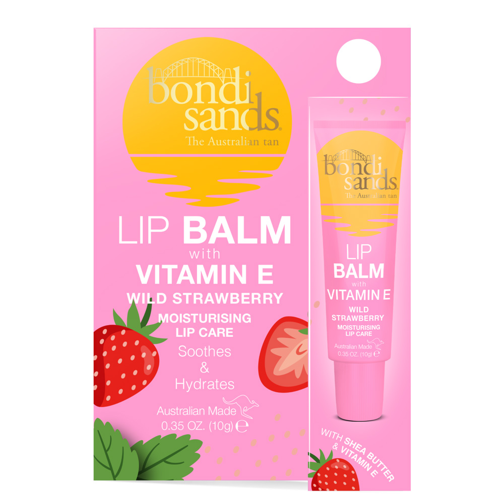 SPF 50+ Lip Balm 10g, Strawberry