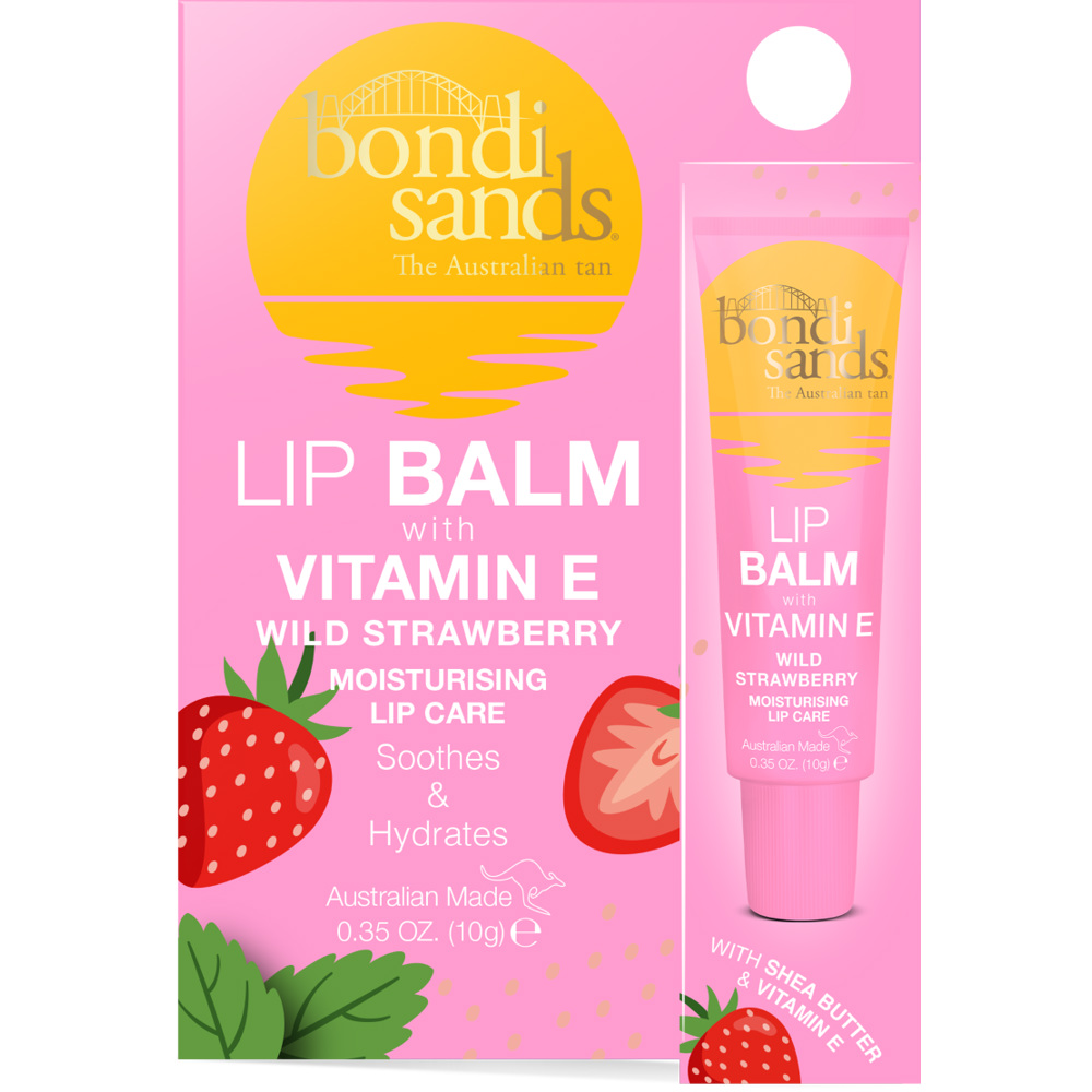 SPF50+ Lip Balm 10g, Strawberry