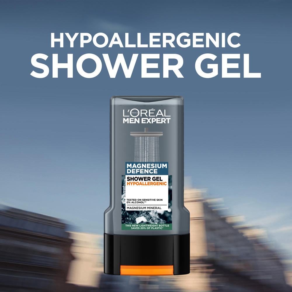 Men Expert Shower Gel Magnesium Defence Hypoallergenic Shower Gel