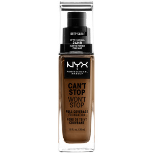 Can't Stop Won't Stop Foundation, Deep sable 18