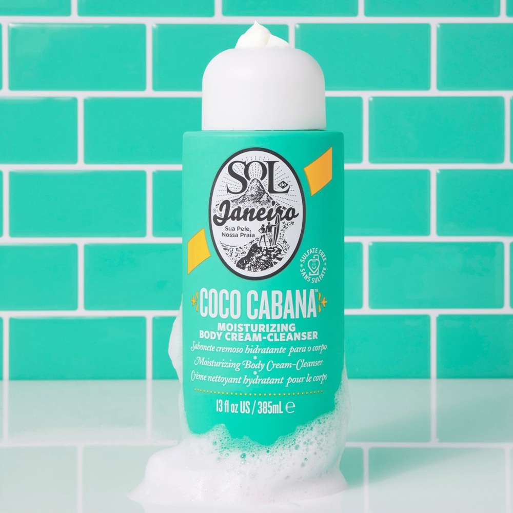 Coco Cabana™ Moisutrizing Body Cream-Cleanser, 385ml