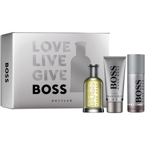 Boss Bottled Gift Set, EdT 100ml + Deospray 150ml + Shower Gel 100ml