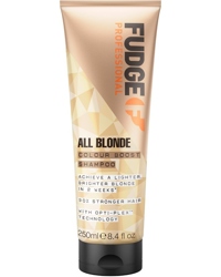 All Blonde Colour Boost Shampoo, 250ml, Fudge