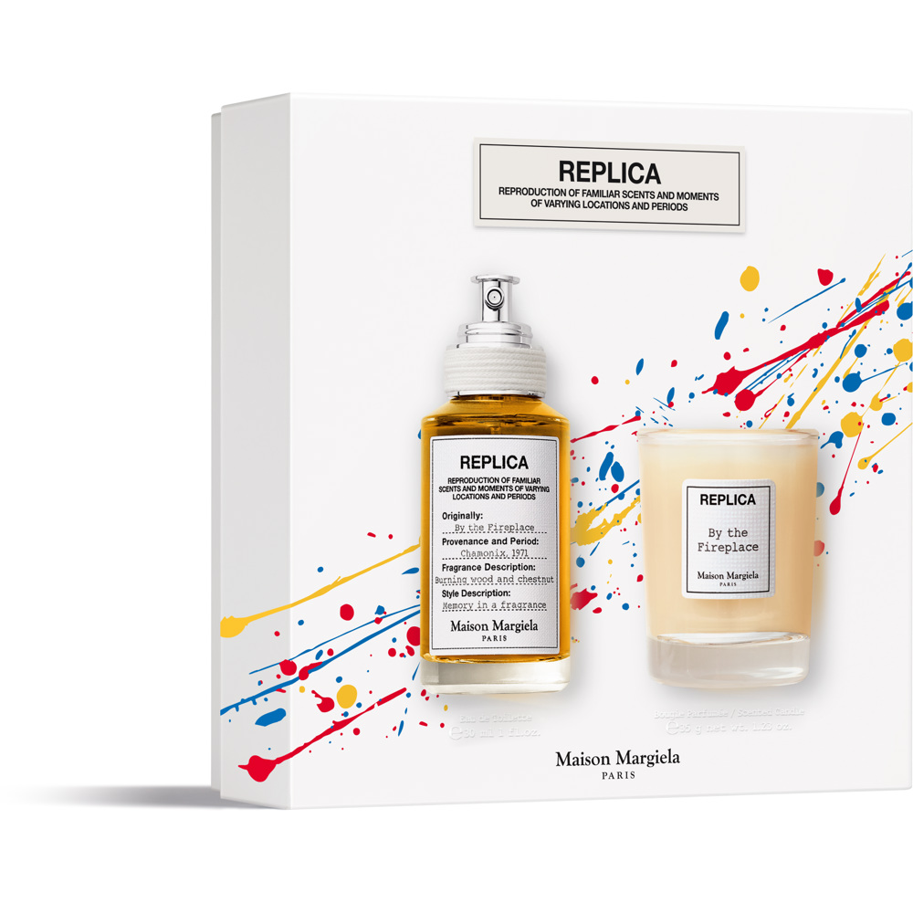 Replica By The Fireplace Set, EdT 30ml + Candle 35g