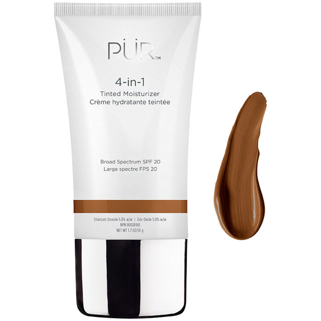 PÜR 4-in-1 Mineral Tinted Moisturizer, 50g, DN4 Ansiktskräm / Dagkräm