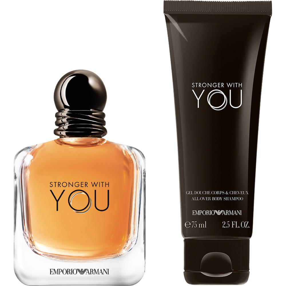 Stronger With You Gift Set 2022, EdT 50ml + Shower Gel 75ml
