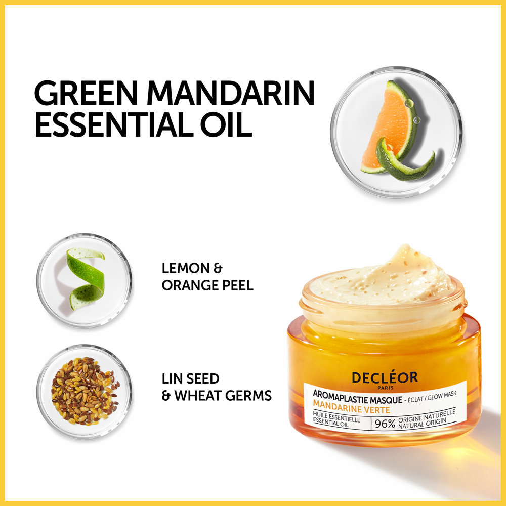 Green Mandarin Aromaplaste Glow Mask, 50ml