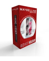 Red Hot Holiday Gift Set, Maybelline