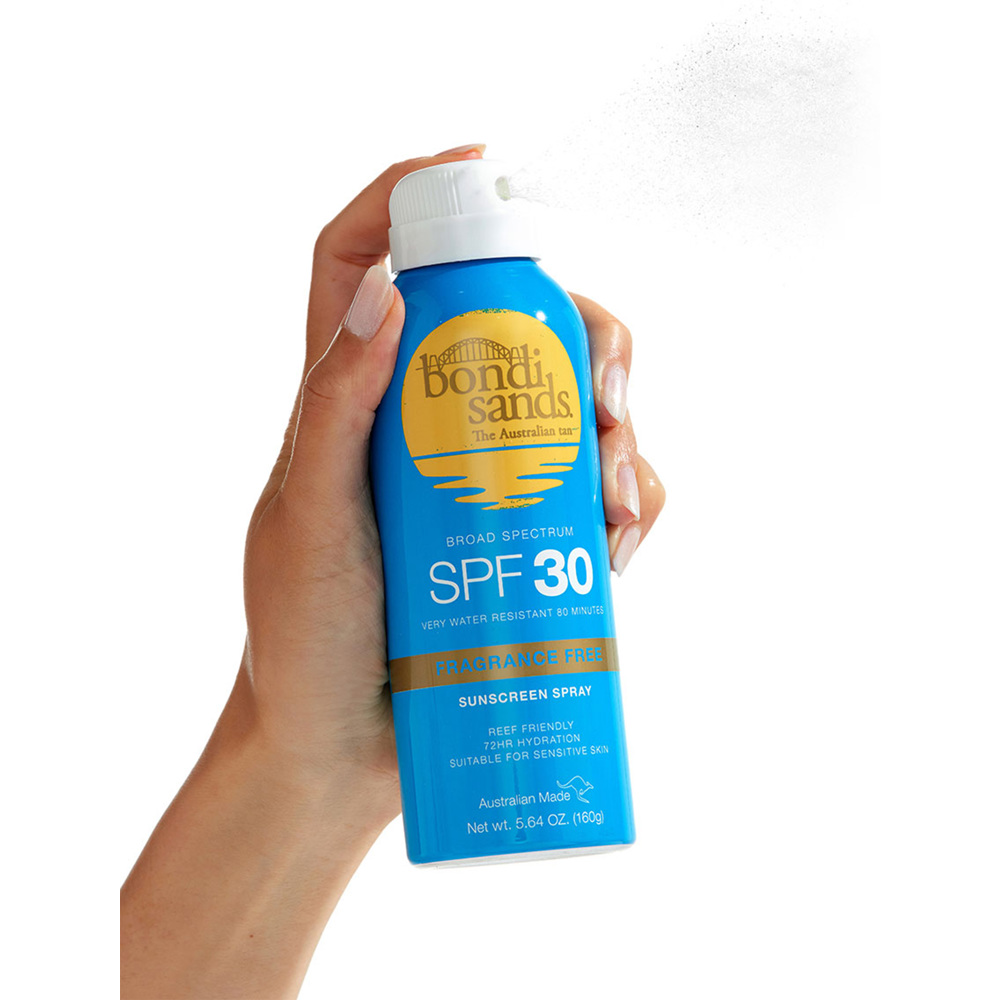 SPF30 Fragrance Free Aerosol Mist Spray, 160ml