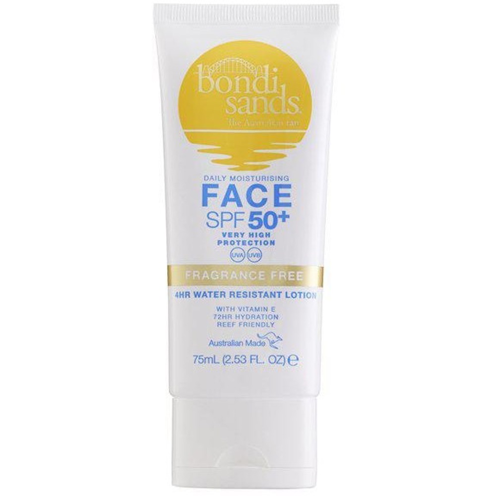 SPF50+ Fragrance Free Daily Face Lotion, 75ml