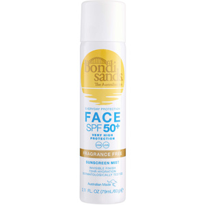 SPF50+ Fragrance Free Face Mist, 79ml