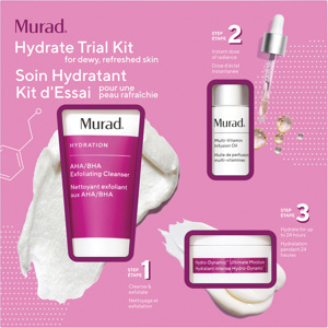 Hydrate Trial Kit For Dewy, Refreshed Skin
